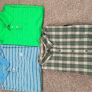 3 mens shirts, L/XL